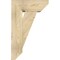 Ekena Millwork Traditional Slat Rough Sawn Bracket w/ Offset Brace, Douglas Fir, 8"W x 20"D x 32"H BKT0806X20X32TRA06RDF - alternate 3